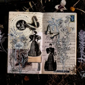 flower cottage plant stickers daisy magnolia 4