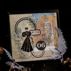 flower cottage plant stickers daisy magnolia 6