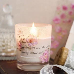 flower hot stamping gold sticker sheets 6