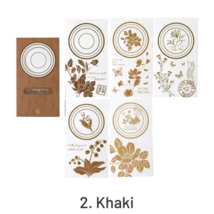 Flower Island Artistic 3D Embossing Floral Plant Collage Scrapbook Paper flower island artistic 3d embossing floral 10