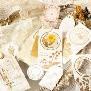 Flower Island Artistic 3D Embossing Floral Plant Collage Scrapbook Paper flower island artistic 3d embossing floral 4