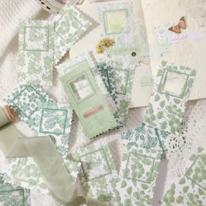 Flower Island Artistic 3D Embossing Floral Plant Collage Scrapbook Paper flower island artistic 3d embossing floral 5