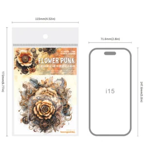 flower punk series punk flower wild 9