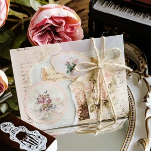 flower themed label stickers 3