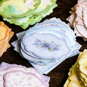 flower themed label stickers 8