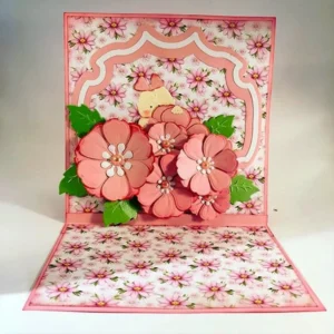 flowers and leafy plants carbon steel 2