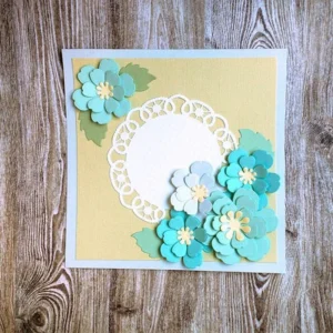 flowers and leafy plants carbon steel 3