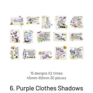 flowers and plants handmade series vintage 10