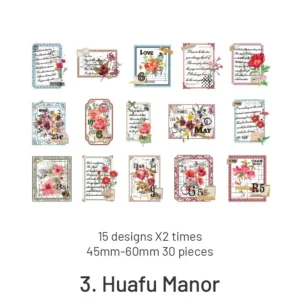 flowers and plants handmade series vintage 7