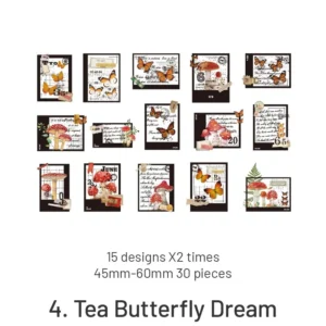 flowers and plants handmade series vintage 8