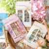 Flowers Floral Clear Transparent Stickers - Furniture, Sea Creature, Vehicles, Antiques