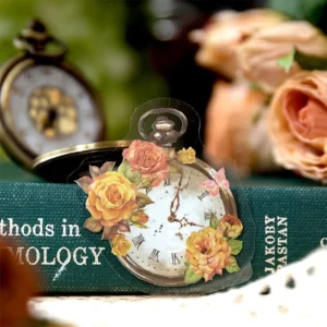 flowers floral clear transparent stickers furniture 8