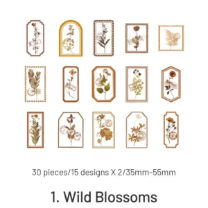 flowers in the fog series retro 6