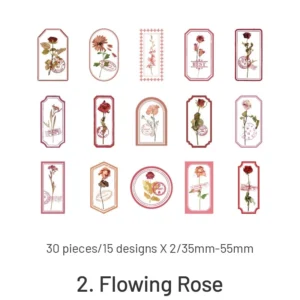 flowers in the fog series retro 7