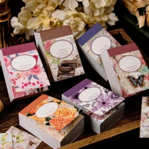 Flowers on Paper Series Floral Sticker Book