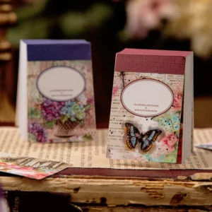 Flowers on Paper Series Floral Sticker Book flowers on paper series floral sticker 5