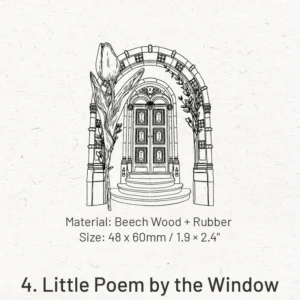 flowers outside the window series window 12