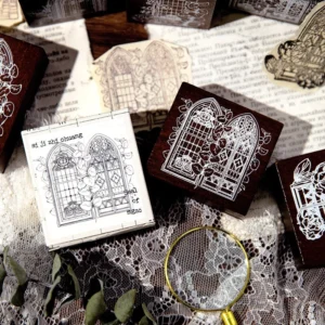 flowers outside the window series window 3