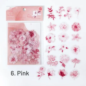 flowing light retro botanical clear transparent 11