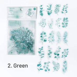 flowing light retro botanical clear transparent 7