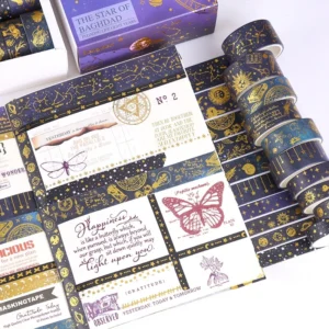 foil stamped washi tape set 10 2