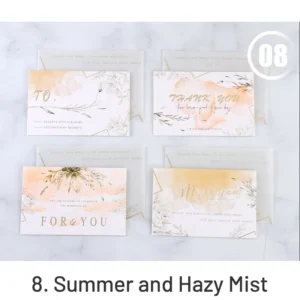 foilstamped blessing sulfuric acid paper greeting 12