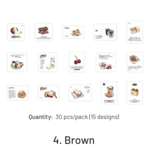 food stickers bread cookies biscuits cheese 11