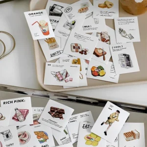 food stickers bread cookies biscuits cheese 6