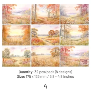 forest fairy tale background scrapbook paper 14