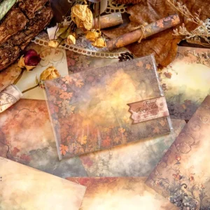 forest fairy tale background scrapbook paper 9