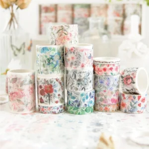 Four Seasons Garden Series Vintage Floral Tape Set