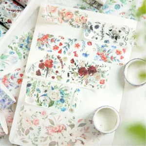 four seasons garden series vintage floral 3