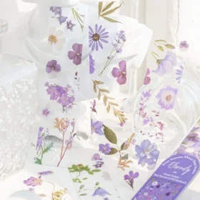 Four Seasons Travel Series Translucent Plant Clear Transparent Bookmarks