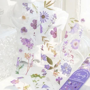 Four Seasons Travel Series Translucent Plant Clear Transparent Bookmarks