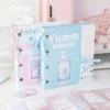 Four-Grid Photo Binder with Straps - 8.0 × 7.2"