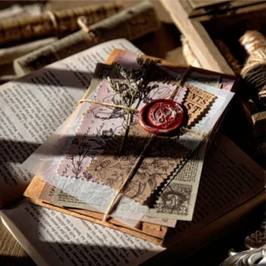 fragments of broken words retro scrapbook 6