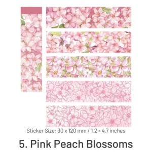 fragrant flower scene sticker book roses 10