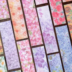 fragrant flower scene sticker book roses 4