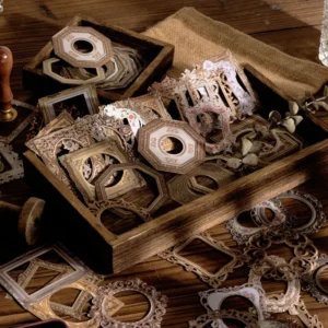 Frame the Romance Series Vintage Hollow Decorative Paper