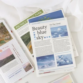 Freeze the Moment Series Retro Newspaper Decorative Paper