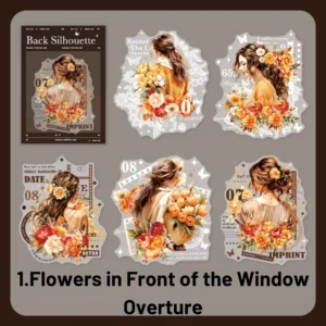 freezeframe back series character material sticker 15