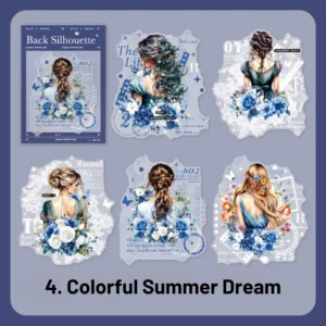 freezeframe back series character material sticker 18