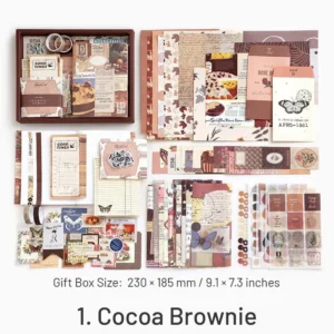 fresh artistic style journal gift box 5