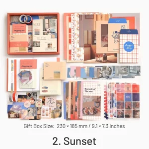 fresh artistic style journal gift box 6