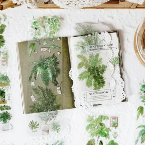 fresh greenery clear transparent stickers fruit 4