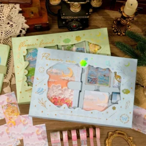 fresh macaron color journal gift box 3