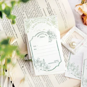 fresh spring blossom journaling paper 4