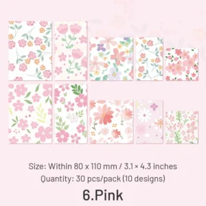 fresh style botanical basic decorative paper 11