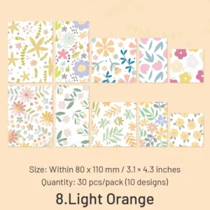 fresh style botanical basic decorative paper 13