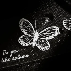 fresh style white ink transparent tape 9